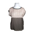 Unisex Taifun - Short-sleeved blouse, size 42 - Light pink ()