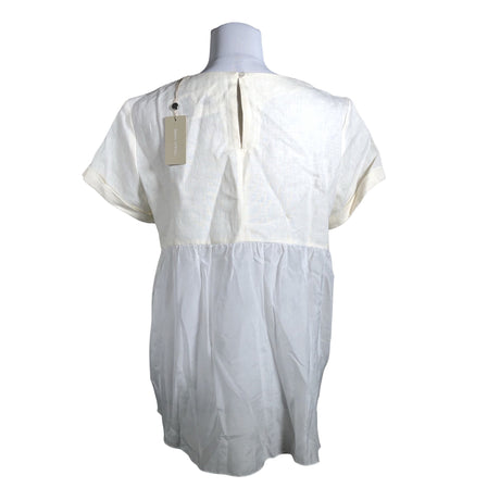 Unisex Marc O'Polo - Short-sleeved blouse, size 36 - Beige (2)