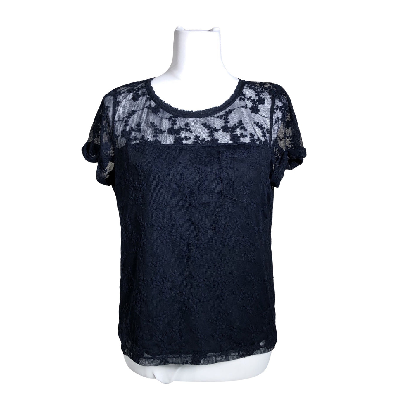 Unisex Hollister - Short-sleeved blouse, size 40 - Blue (1)