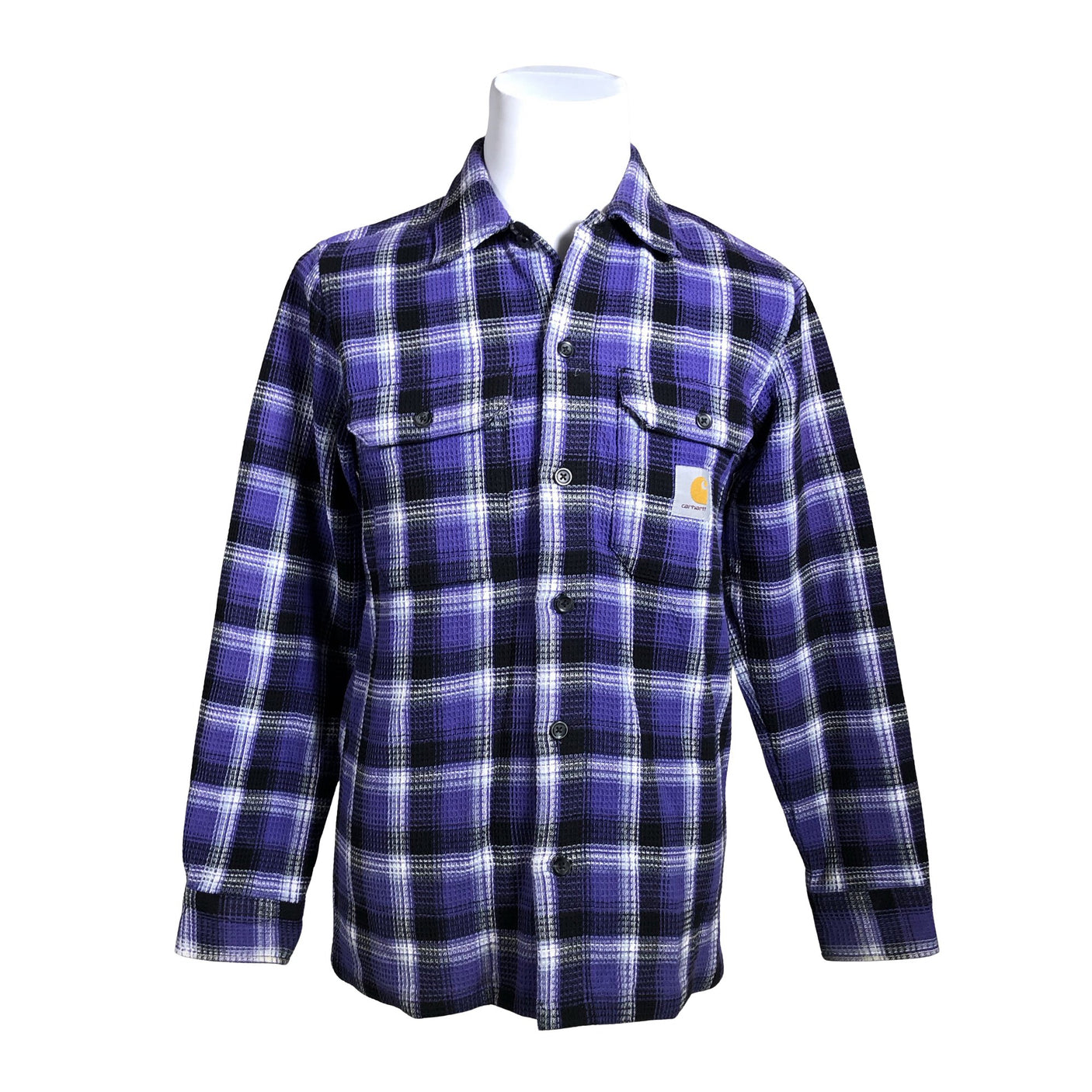 Unisex Carhartt - Flannel shirt, size S - Blue (1)