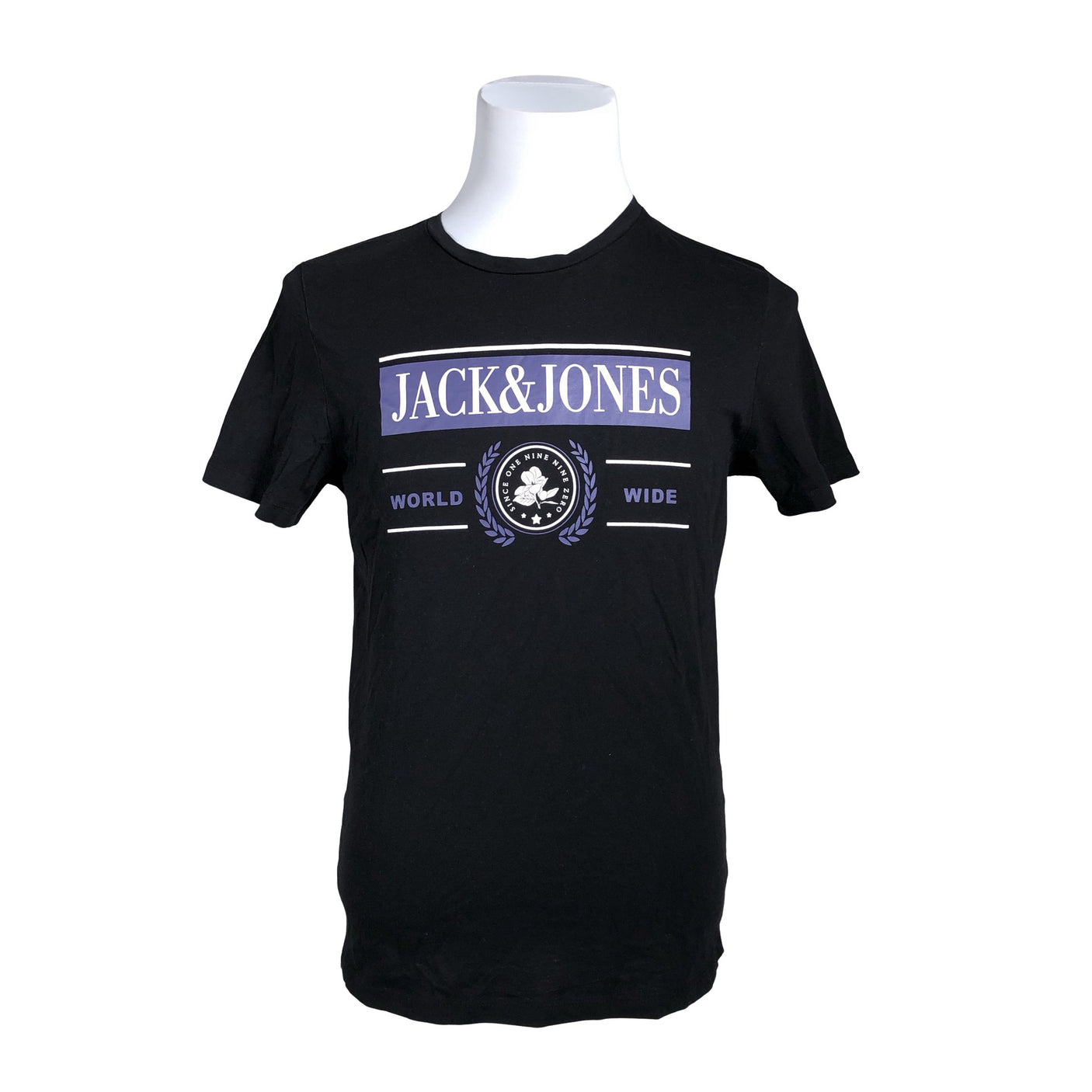 Unisex Jack & Jones - T-shirt, size S - Black (1)