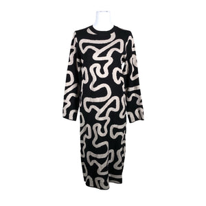 Unisex Free Quent - Knit dress, size 36 - Black (1)