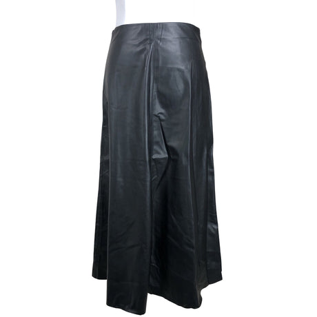 Unisex Lindex - Leather skirt, size 36 - Black ()