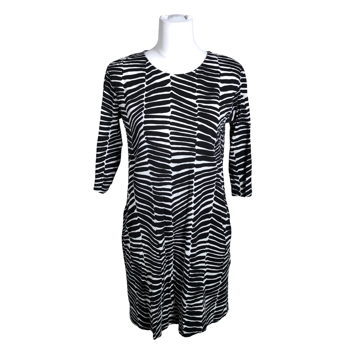 Unisex Marimekko - Tricot dress, size 38 - Black (1)