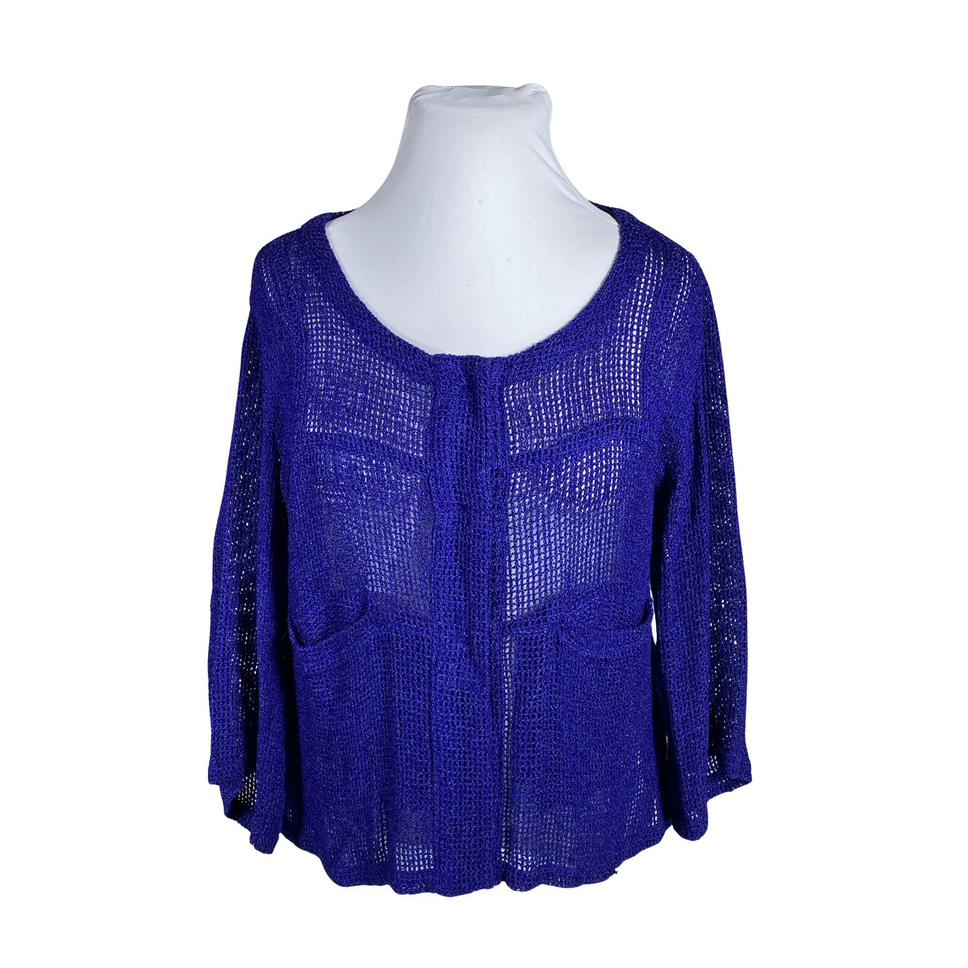 Unisex The Masai - Cardigan, size 42 - Blue (1)