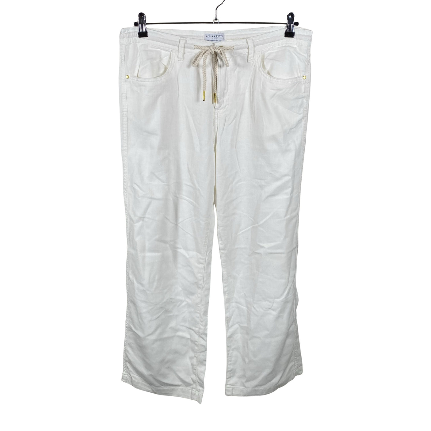 Unisex Holly & Whyte by Lindex - Slacks, size 40 - White (1)