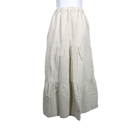 Unisex Gauhar - Fabric skirt, size 38 - Beige ()