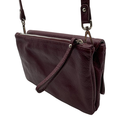 Unisex Gianni Chiarini - Shoulder bag, size Midi - Wine red (2)