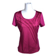Unisex Puma - Sports shirt, short sleeve, size 38 - Violet ()