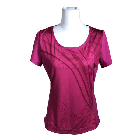Unisex Puma - Sports shirt, short sleeve, size 38 - Violet ()