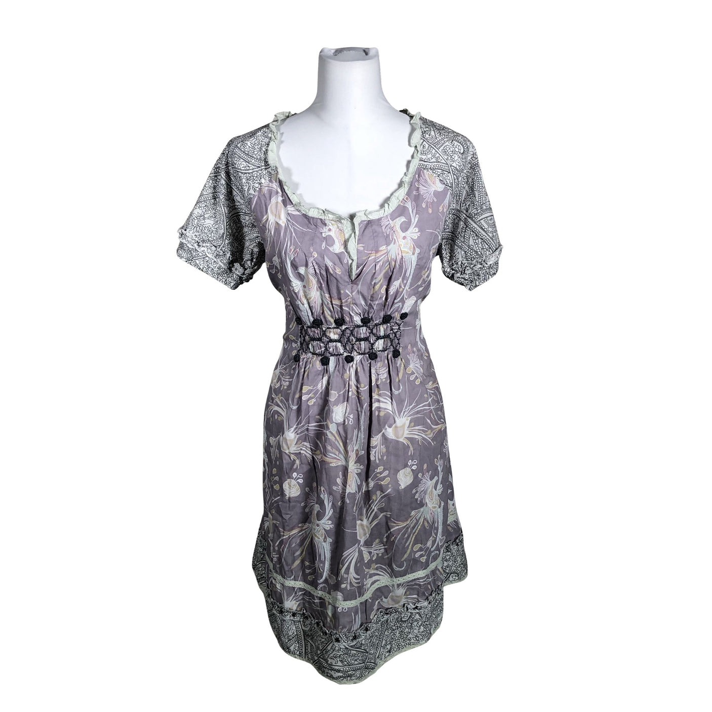Unisex Cream - Dress, size 40 - Violet (1)