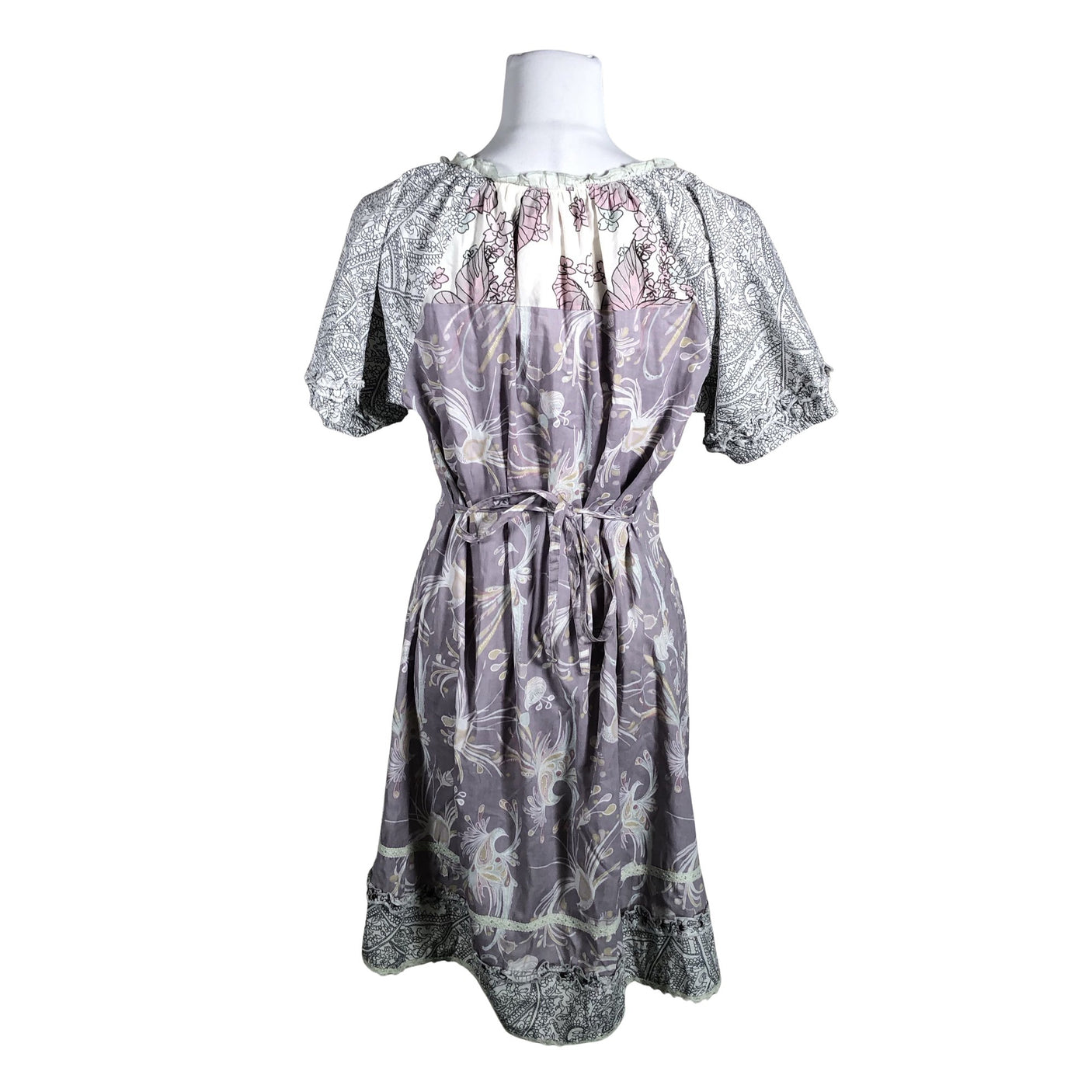 Unisex Cream - Dress, size 40 - Violet (2)