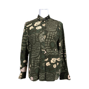Unisex Marimekko - Blouse, size 38 - Green (1)