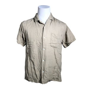 Unisex These Glory Days - Collared shirt, size L - Brown (1)