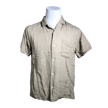 Unisex These Glory Days - Collared shirt, size L - Brown ()