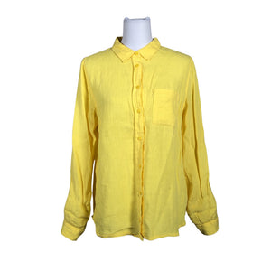 Unisex Part two - Collared shirt, size 40 - Yellow (1)