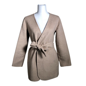 Unisex Tatuum - Wool coat, size 36 - Brown (1)