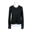 Unisex Miramella - Tricot shirt, size 40 - Black ()