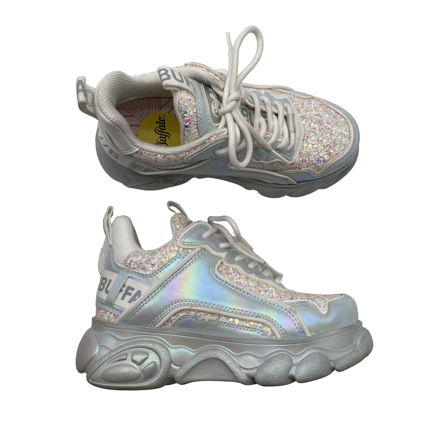 Unisex Buffalo - Sneakers, size 36 - White (1)