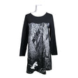 Unisex Huigee - Tricot dress, size 38 - Black ()