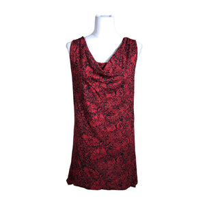 Unisex Koroshi - Tricot tunic, size 38 - Red (1)