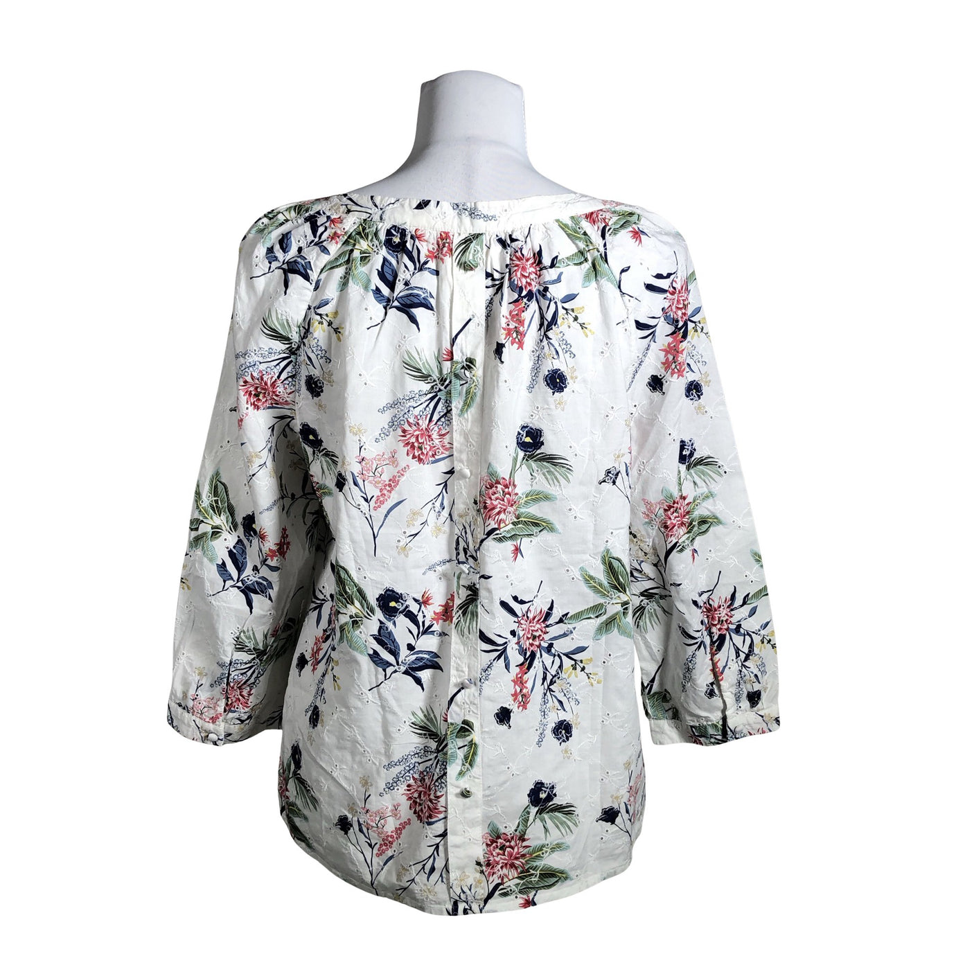 Unisex s.Oliver - Blouse, size 40 - White (2)