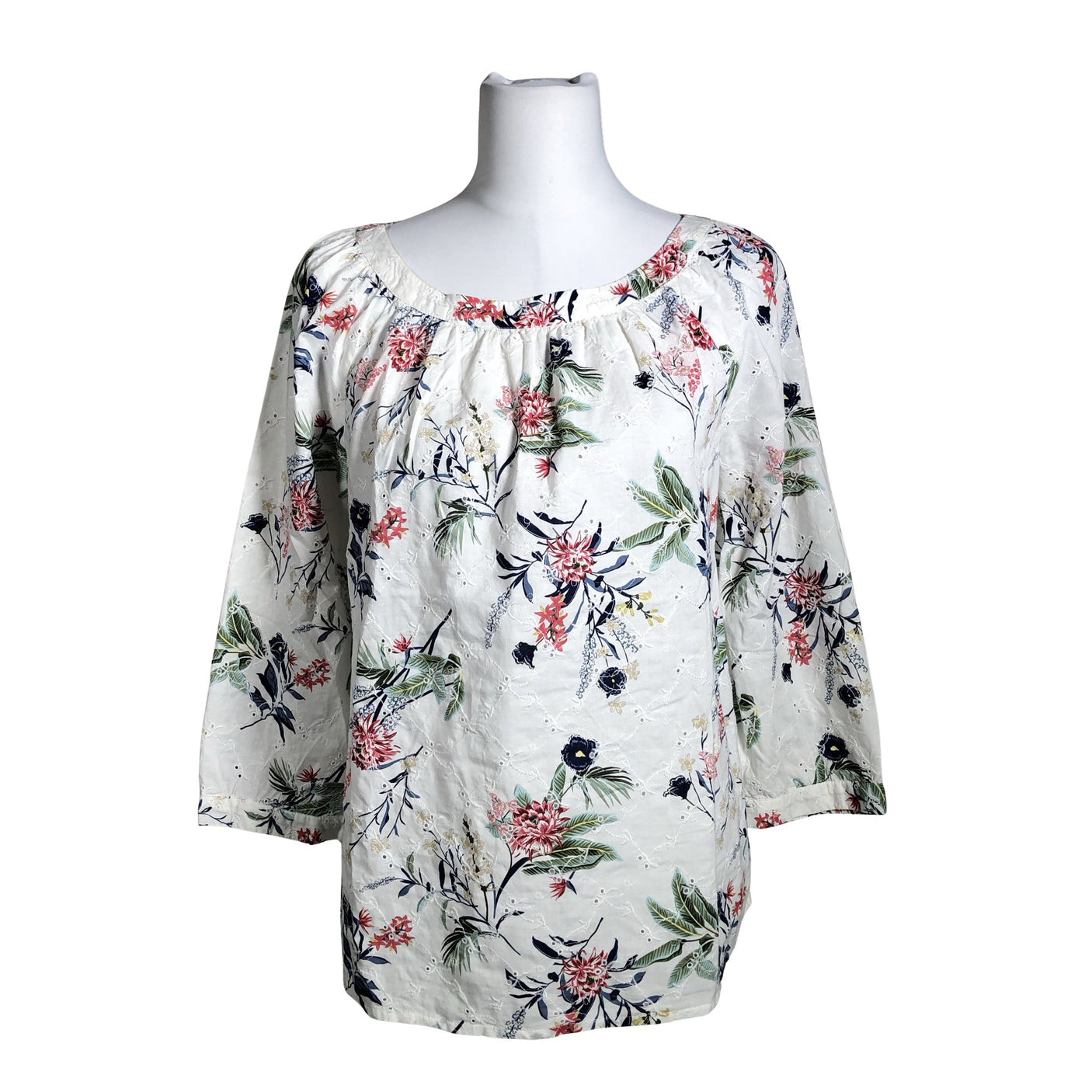 Unisex s.Oliver - Blouse, size 40 - White (1)
