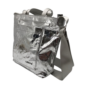 Unisex Levi's - Shoulder bag, size Midi - Silver (2)