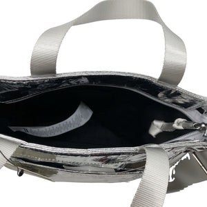 Unisex Levi's - Shoulder bag, size Midi - Silver (3)