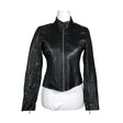 Unisex Saki - Leather jacket, size 38 - Black ()