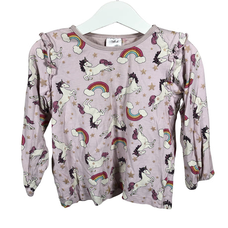 Unisex Lindex - Tricot shirt, size 98 - 104 - Light pink ()