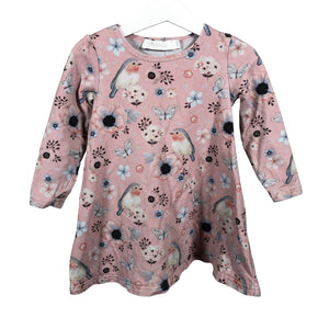 Unisex Mignelin - Tricot tunic, size 98 - 104 - Light pink (1)