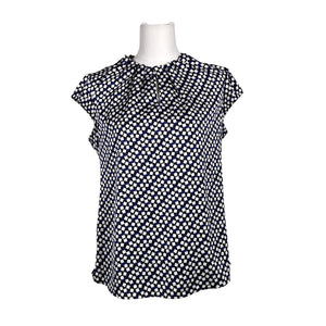Unisex Comma - Short-sleeved blouse, size 38 - Blue (1)