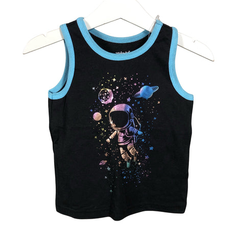 Unisex Kidgets - Sleeveless shirt, size 68 - 74 - Black ()