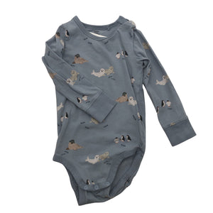 Unisex Lindex - Body, size 62 - 68 - Light blue (1)