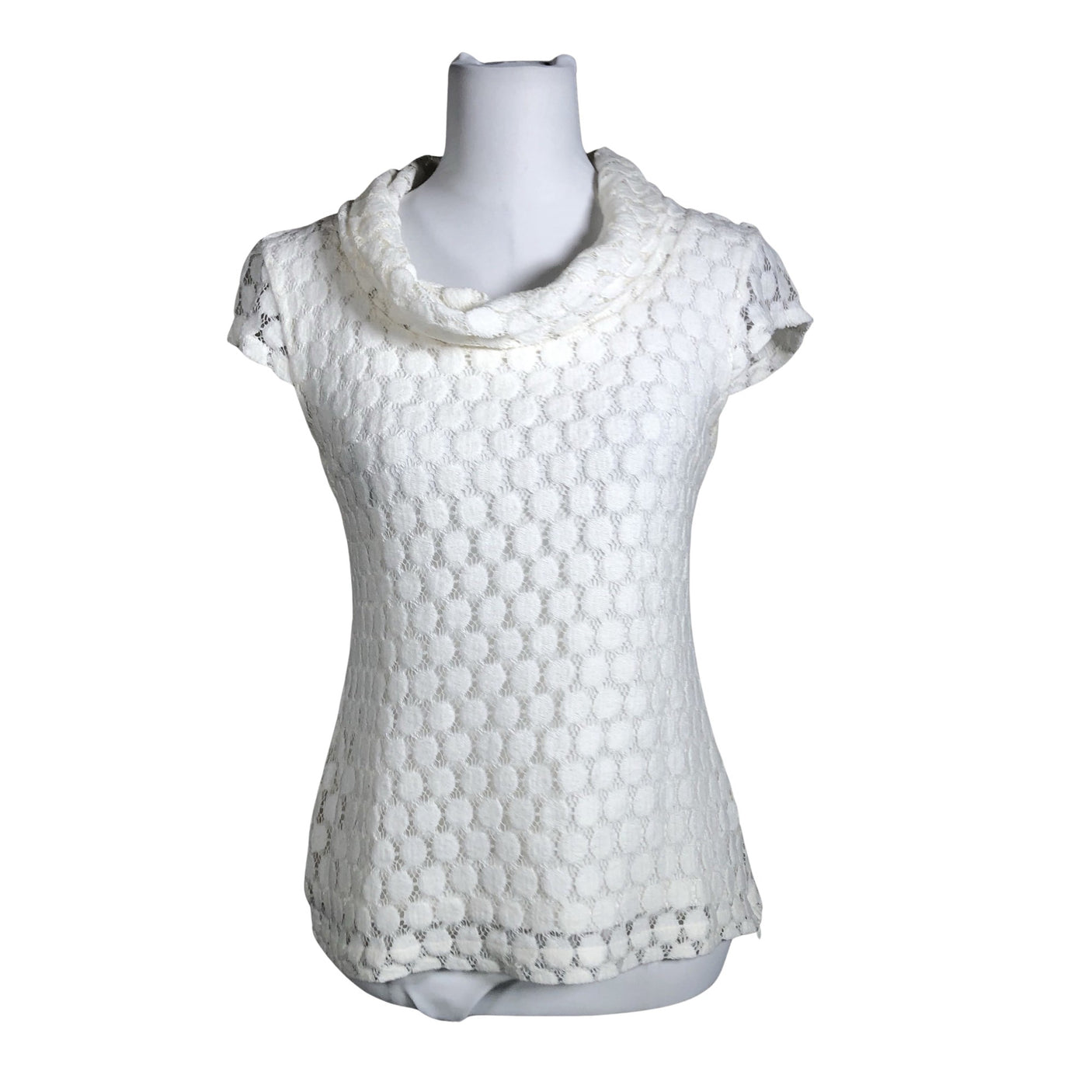 Unisex Your Face - Short-sleeved blouse, size 38 - White (1)