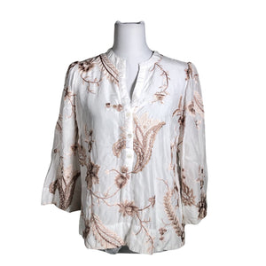 Unisex Gustav - Blouse, size 38 - White (1)
