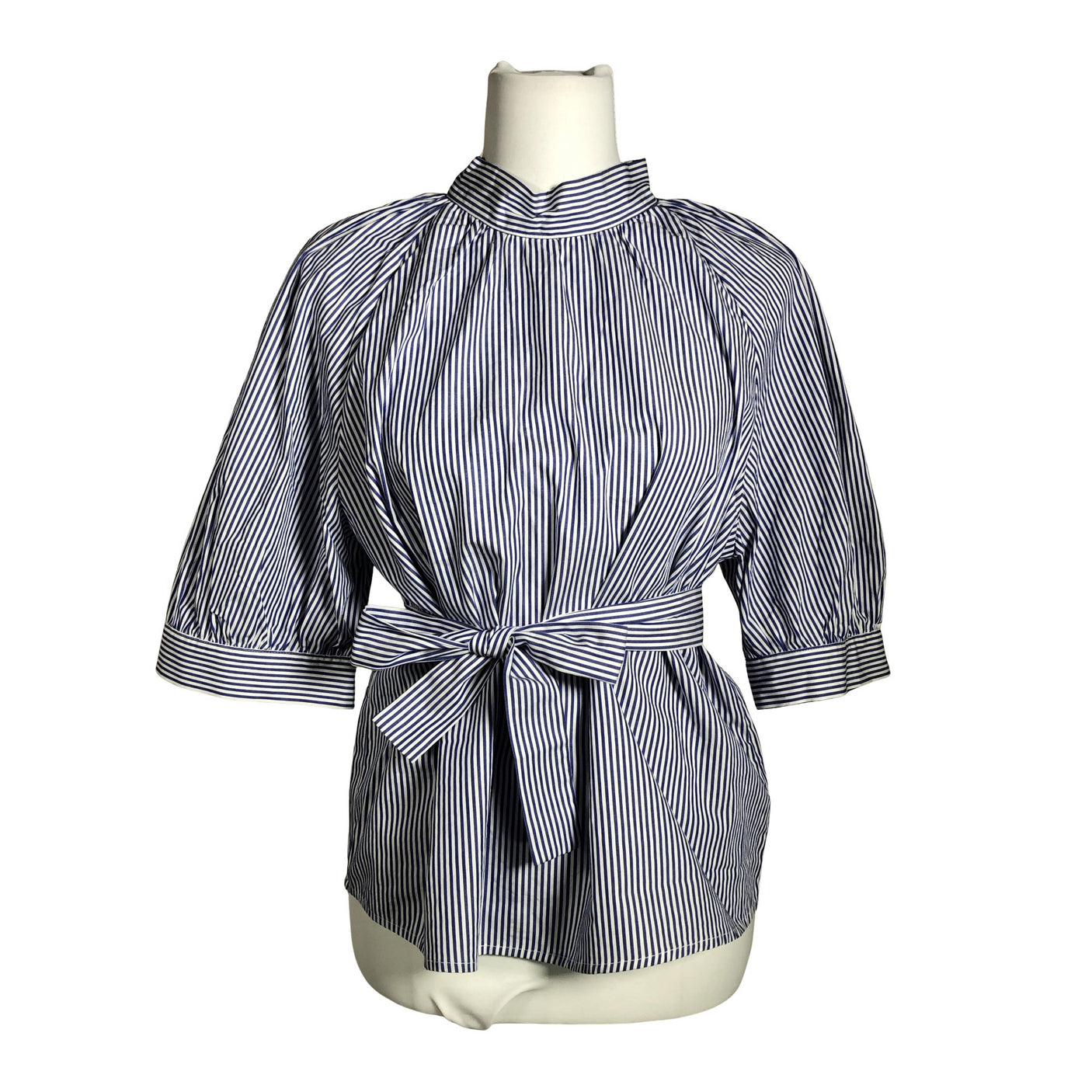 Unisex Holly & Whyte by Lindex - Short-sleeved blouse, size 40 - Blue (1)