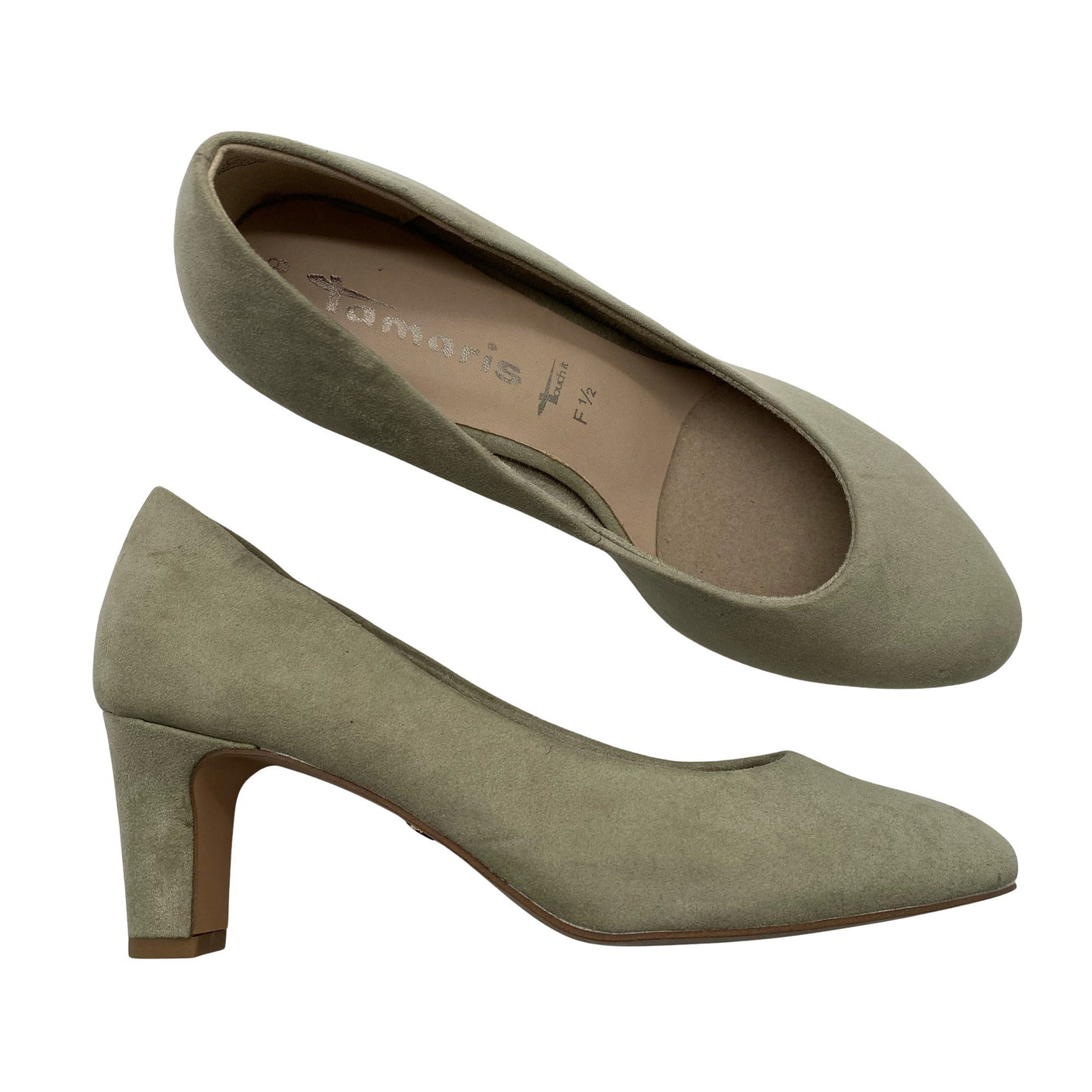 Unisex Tamaris - High heels, size 38 - Green (1)
