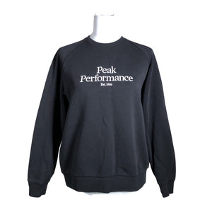 Unisex Peak Performance - Sweatshirt, size 38 - Black (1)