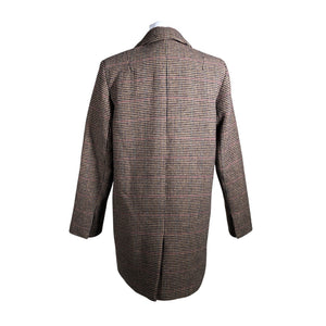 Unisex Samsoe&Samsoe - Wool coat, size 36 - Brown (2)