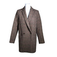 Unisex Samsoe&Samsoe - Wool coat, size 36 - Brown ()