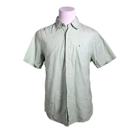 Unisex Tommy Hilfiger - Collared shirt, size L - Green ()