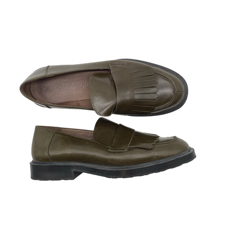 Unisex Wonders - Loafers, size 38 - Green ()