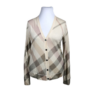 Unisex Burberry Brit - Cardigan, size 42 - Beige (1)