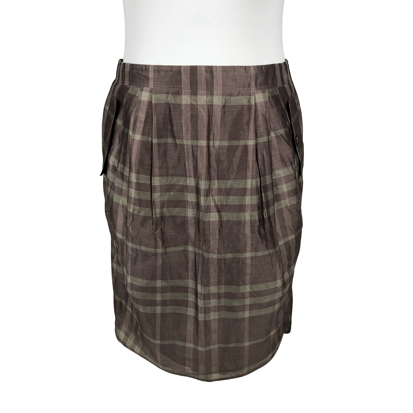 Unisex Burberry - Fabric skirt, size 42 - Violet (1)