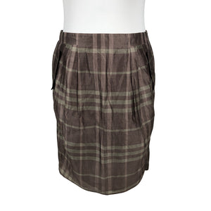 Unisex Burberry - Fabric skirt, size 42 - Violet (1)