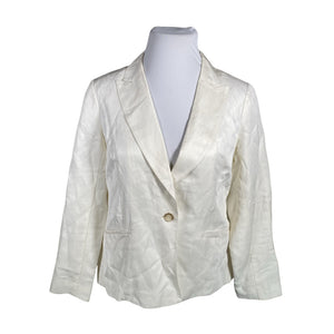 Unisex Mint Velvet - Jacket, size 42 - White (1)