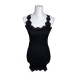 Unisex Rosemunde - Tricot tank top, size 38 - Black ()