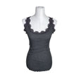 Unisex Rosemunde - Tricot tank top, size 38 - Gray ()